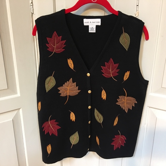 croft & barrow Sweaters - Croft& Barrow Fall Sweater Vest Medium
